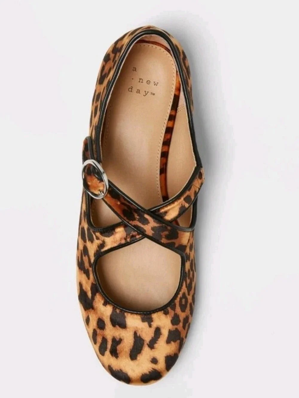 A New Day Women's Tasmin Leopard Print Flats - Light Brown